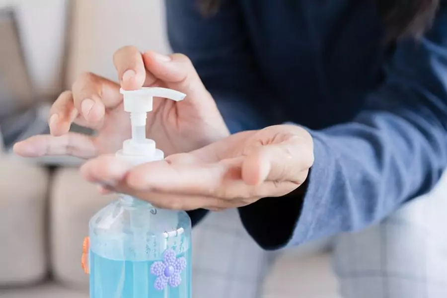 sanitizing with hydrogen peroxide
